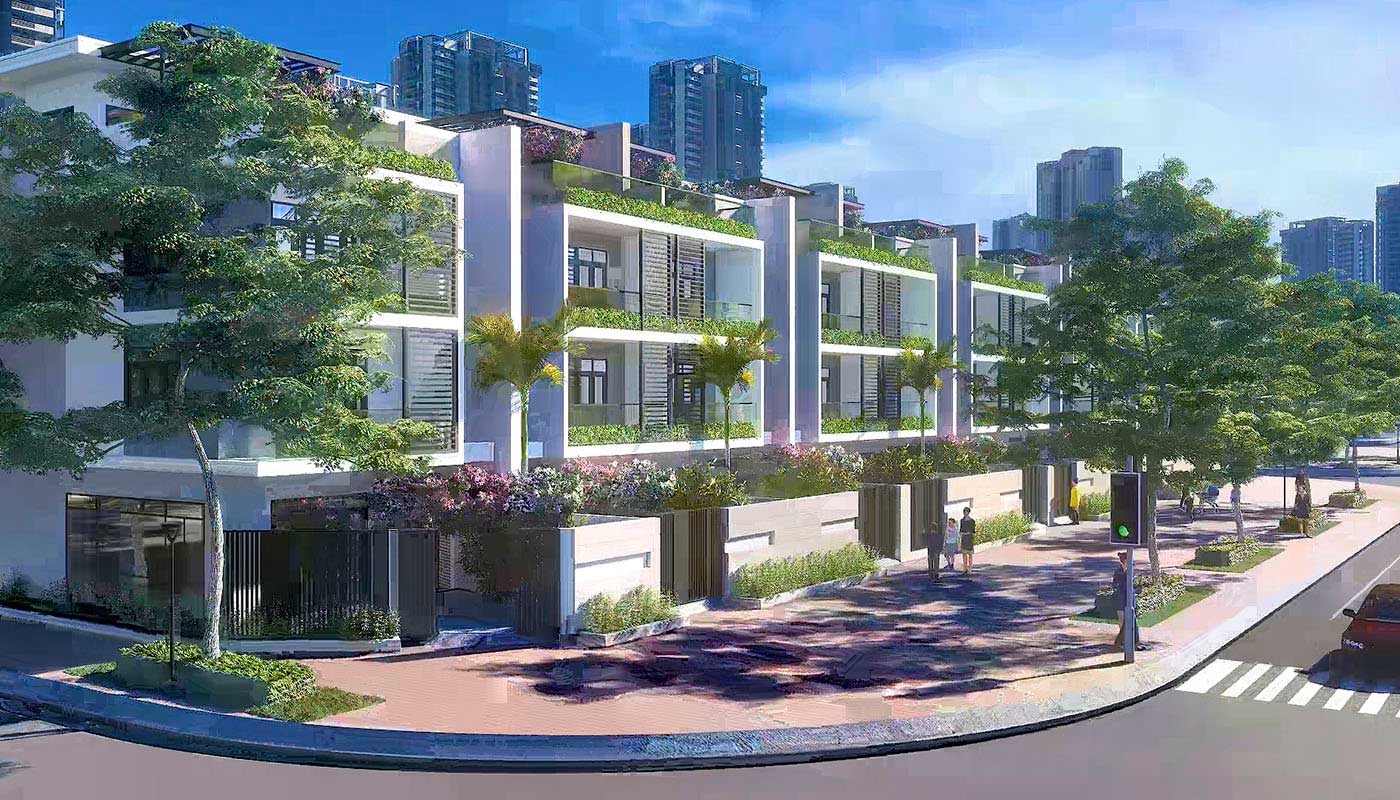Nhà phố thương mại An Phú New City Giai đoạn 2: Mặt tiền Nguyễn Hoàng 31 Shophouse An Phú New City